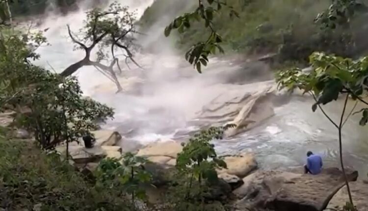 the boiling river