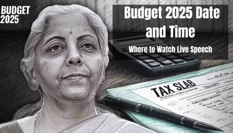 Budget 2025 Date