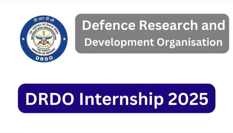 DRDO Internship 2025