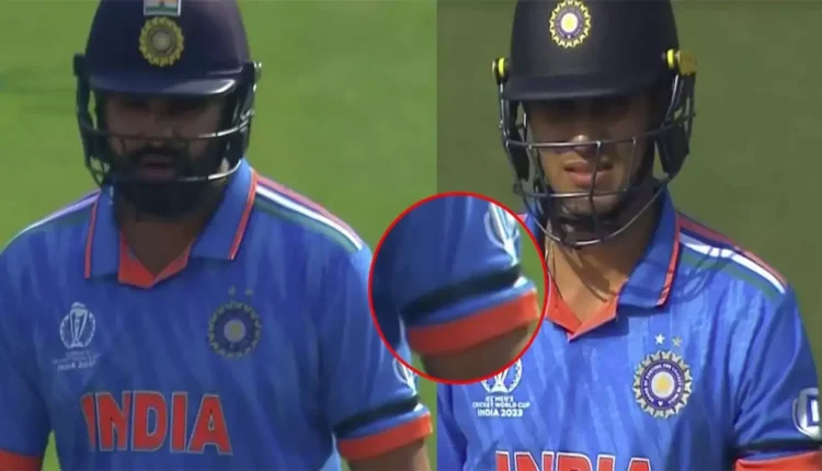 Why Indian Team Wear Black Band Today